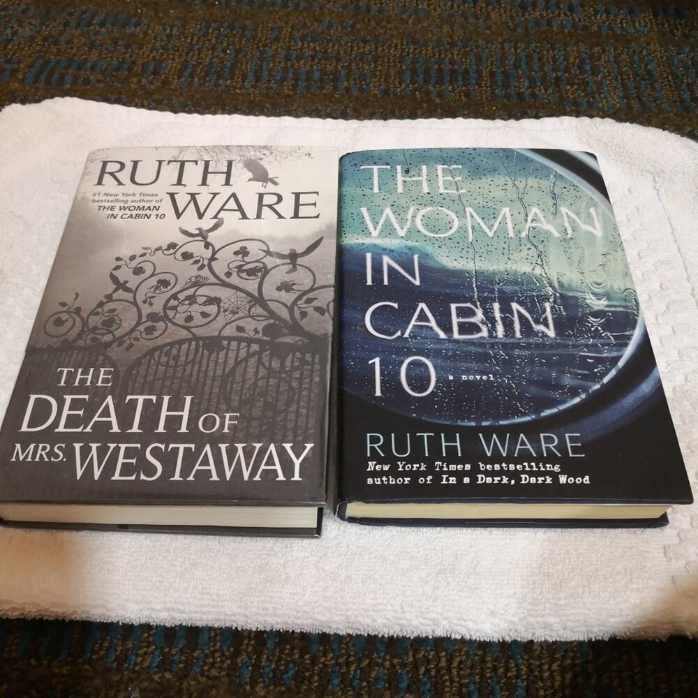 Ruth Ware Mystery Novel Book Bundle Gifts Book Club Suspense Fall Winter Cozy